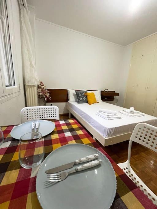 Cute And Quiet Apartment In The Center Of Athens Atenas Exterior foto